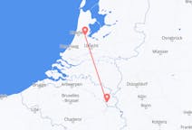 Flights from the city of Maastricht to the city of Amsterdam