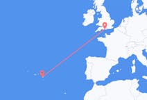 Flights from Ponta Delgada, Portugal to Bournemouth, the United Kingdom