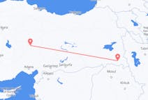 Loty z miasta Hakkari do miasta Kayseri