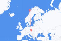 Flyg från Bratislava, Slovakien till Bodø, Norge
