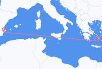 Vols d’Alicante pour Santorin