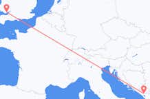 Flyrejser fra Cardiff til Podgorica