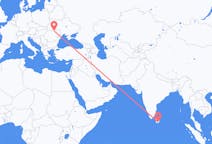 Flug frá Hambantota, Srí Lanka til Suceava, Rúmeníu