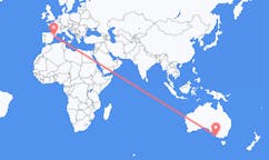 Flyreiser fra Mount Gambier, Australia til Reus, Spania