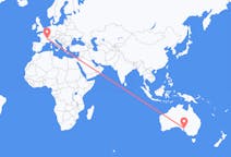 Flyrejser fra Whyalla, Australien til Lyon, Frankrig