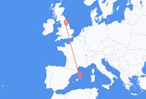 Flights from Menorca, Spain to Doncaster, the United Kingdom
