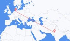 Flyrejser fra Jodhpur, Indien til Bremen, Tyskland