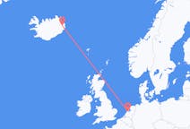Lennot Egilsstaðirista, Islanti Amsterdamiin, Alankomaat