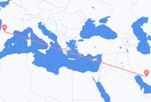 出发地 伊朗出发地 設拉子目的地 法国卢尔德的航班
