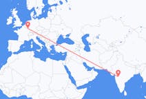 インド、 オーランガバードから、インド、ルクセンブルクへ行きのフライト