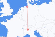 Flyrejser fra Milano til Bremen