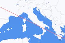 Flights from La Rochelle to Santorini