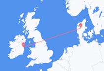 Flights from Dublin, Ireland to Karup, Denmark