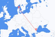 Flights from Burgas in Bulgaria to Aalborg in Denmark
