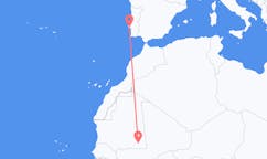Flyg från Nema till Lissabon