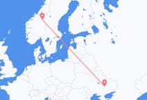 Flights from Dnipro, Ukraine to Røros, Norway