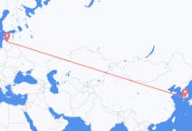 Flights from Yeosu, South Korea to Riga, Latvia