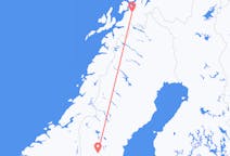 Flights from Andselv, Norway to Sveg, Sweden