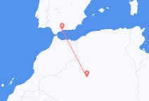 Рейсы из Тимимун, Алжир в Малага, Испания