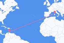 Flights from Aruba to Olbia