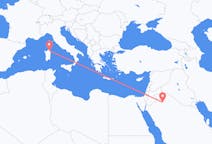 Flights from Al Jawf Region, Saudi Arabia to Olbia, Italy