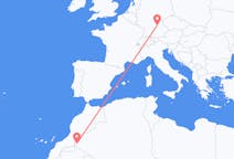 Flyg från Tindouf, Algeriet till Nürnberg, Tyskland