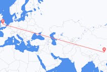 Flyreiser fra Chengdu, Kina til Birmingham, England