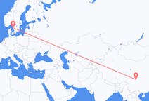 Flights from Chengdu, China to Gothenburg, Sweden