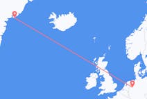 出发地 格陵兰出发地 库鲁苏克目的地 德国明斯特的航班