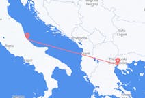 Flights from from Pescara to Thessaloniki