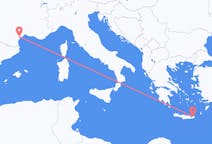 Flights from Sitia, Greece to Béziers, France