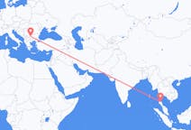 Flyreiser fra Surat Thani Province, til Sofia
