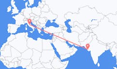 Flüge von Jamnagar, Indien nach Perugia, Italien