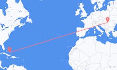 Flights from Deadman's Cay Settlement, the Bahamas to Oradea, Romania