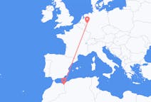 Flyrejser fra Oujda, Marokko til Duesseldorf, Tyskland