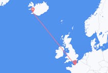 出发地 法国出发地 多维尔目的地 冰岛雷克雅未克的航班