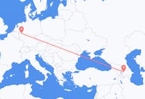 Flyrejser fra Gandja, Aserbajdsjan til Köln, Tyskland
