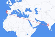 印度出发地 胡布利飞往印度目的地 里斯本的航班
