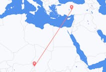 Flyg från N Djamena, Tchad till Nevşehir, Turkiet