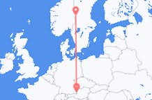 Flights from Rörbäcksnäs, Sweden to Salzburg, Austria