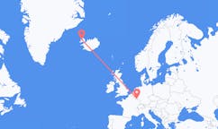เที่ยวบินจากเมือง Luxembourg City ไปยังเมือง Ísafjörður