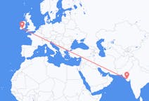 Flyreiser fra Jamnagar, India til Kork, Irland