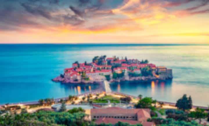 Hotell och ställen för övernattning i Montenegro
