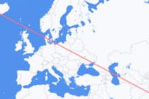 Flyrejser fra Amritsar, Indien til Reykjavík, Island