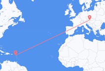 Flights from Nevis to Vienna