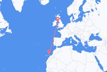 Flights from Douglas to Lanzarote