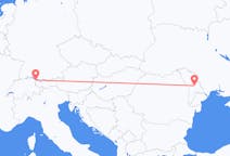 Flights from Chișinău, Moldova to Thal, Switzerland