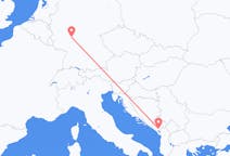 Flights from Podgorica in Montenegro to Frankfurt in Germany