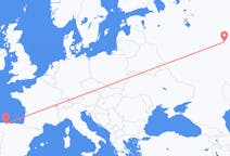 Flights from Cheboksary, Russia to Asturias, Spain