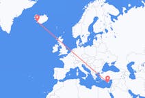 Flyg från Pafos, Cypern till Reykjavík, Island